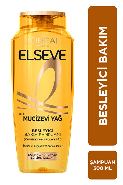 Loreal Paris Elseve Mucizevi Yağ Besleyici Bakım Şampuanı 300 ml