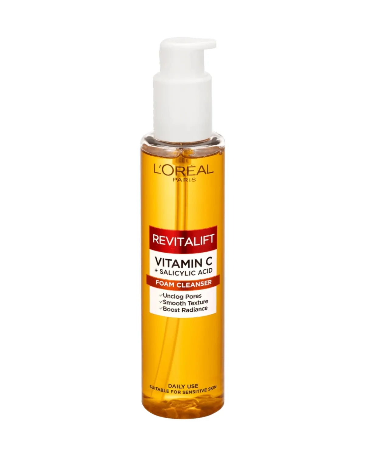 L'Oreal Paris Revitalift Clinical Vitamin C + Salicylic Acid Brightening and Anti-Pore Foaming Cream