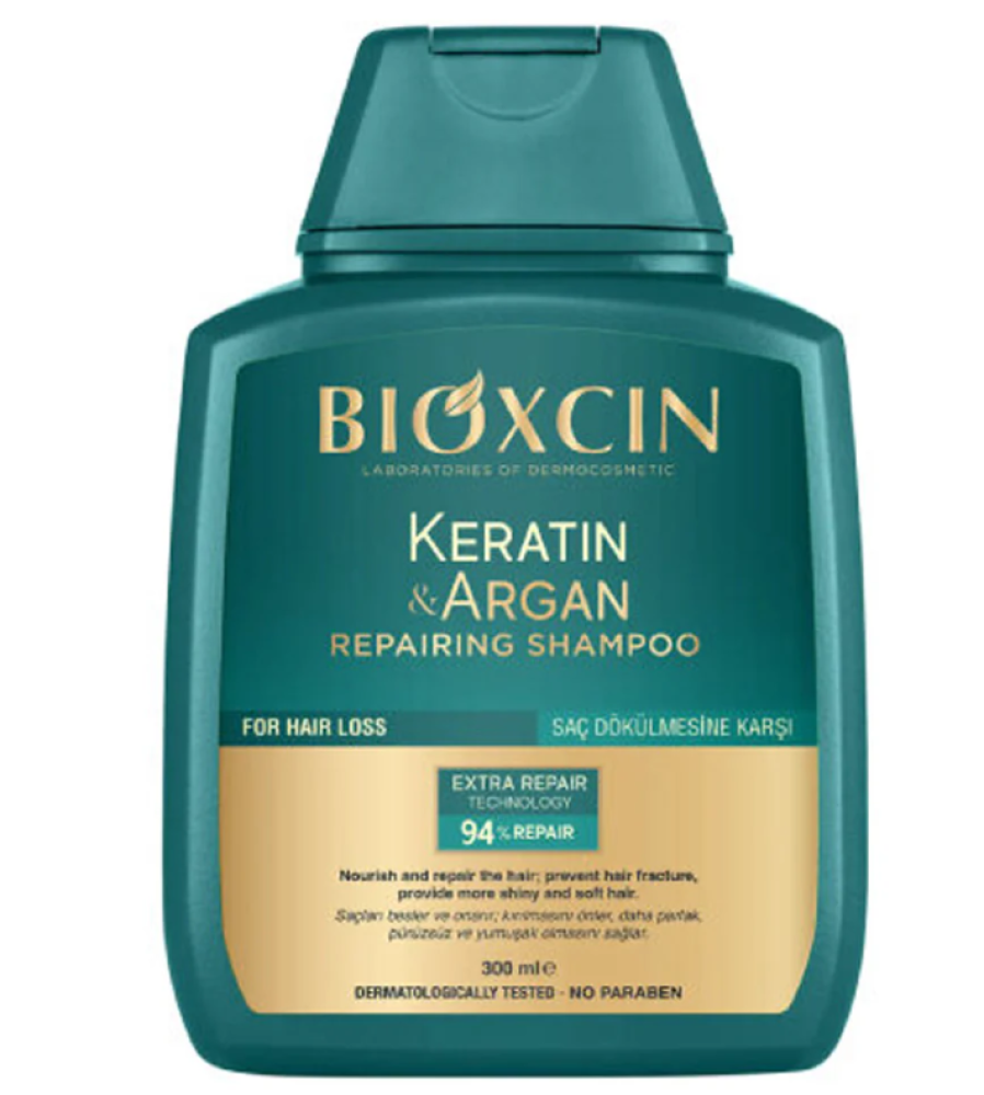 Bioxcin Keratin & Argan Repairing Shampoo 300 ml