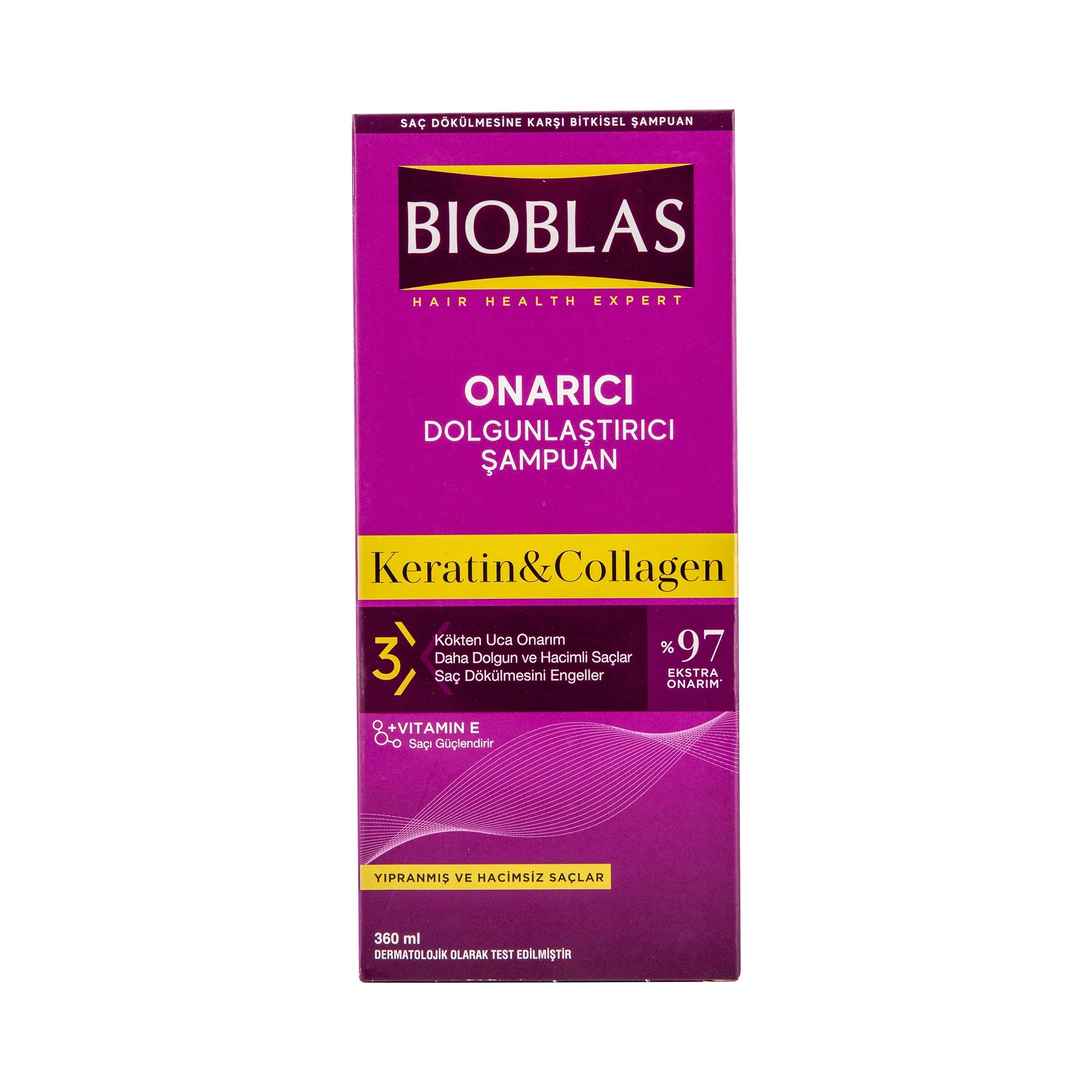 Bioblas Collagen + Keratin Shampoo 360 ml