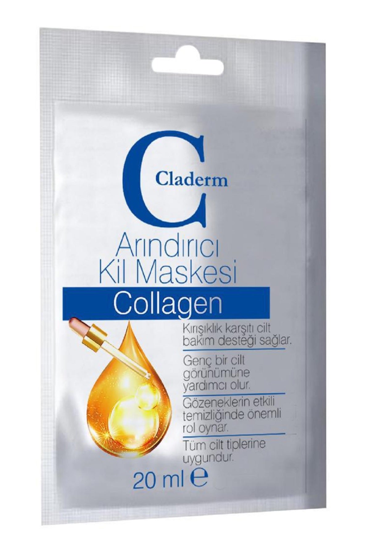 Claderm Rice Arındırıcı Kil Maskesi 20 ml