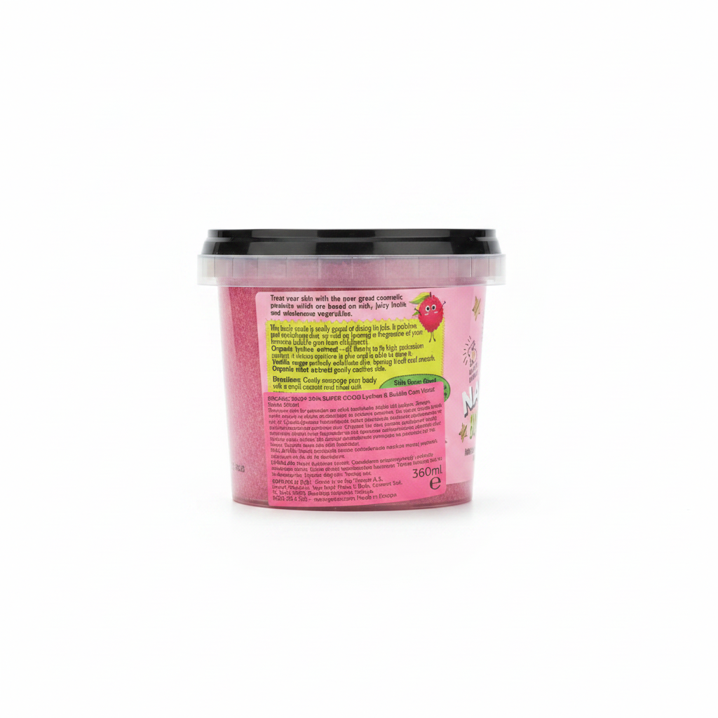 Organic Shop Lychee & Bubble Gum Body Scrub 360 ml