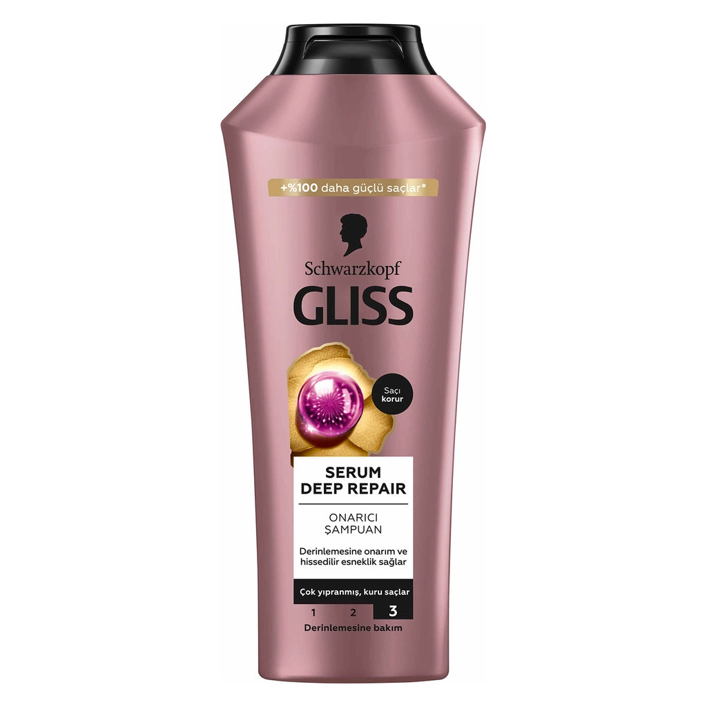 Gliss Serum Deep Repair Shampoo 400 ml