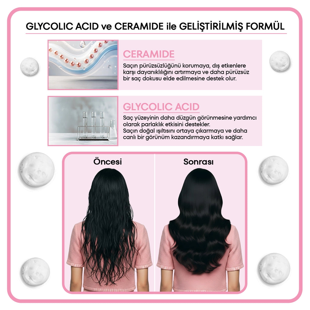 Morfose Metamorfose Glossy Touch Parlaklık Verici Bakım Şampuan 400 ml