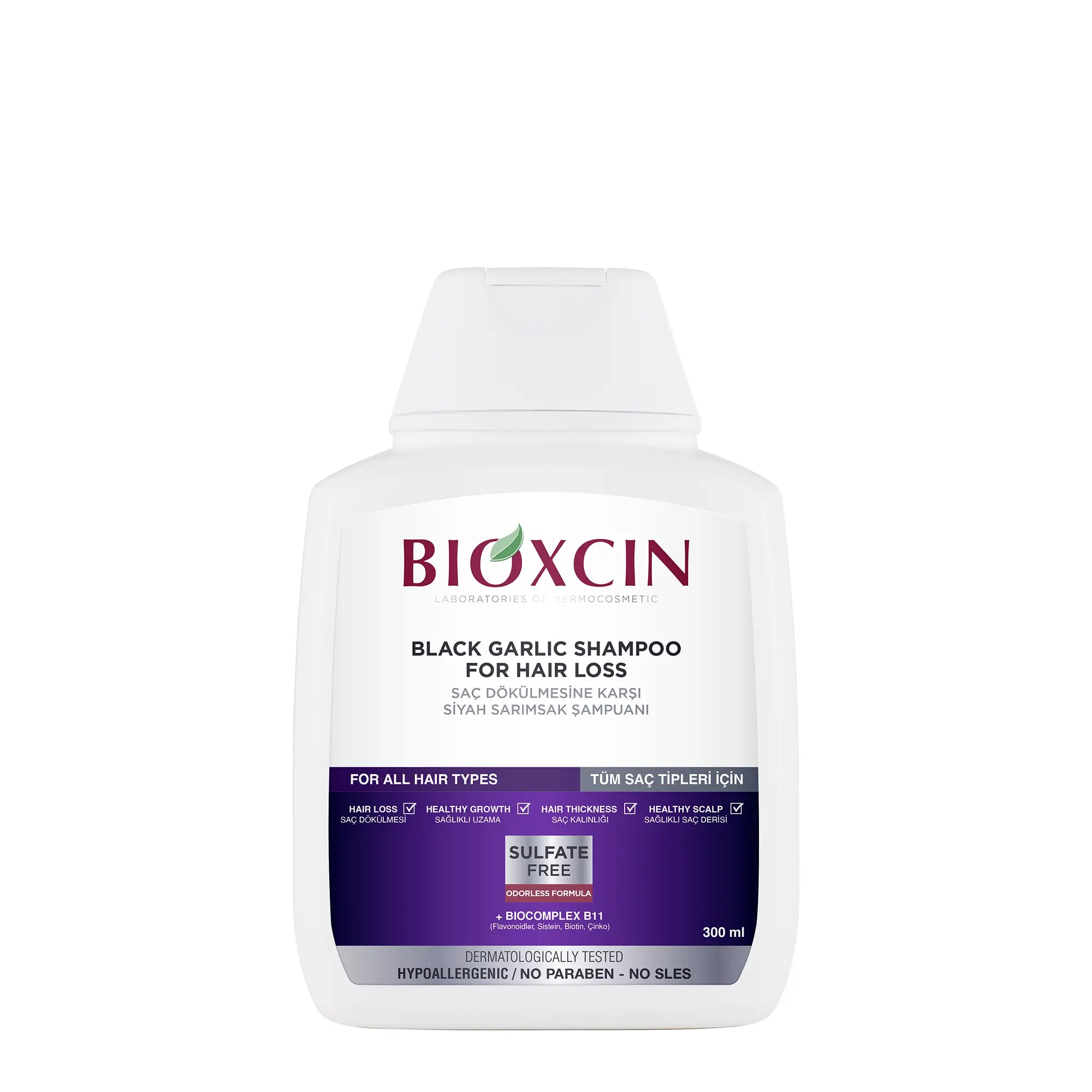 Bioxcin Black Garlic Shampoo 300 ml