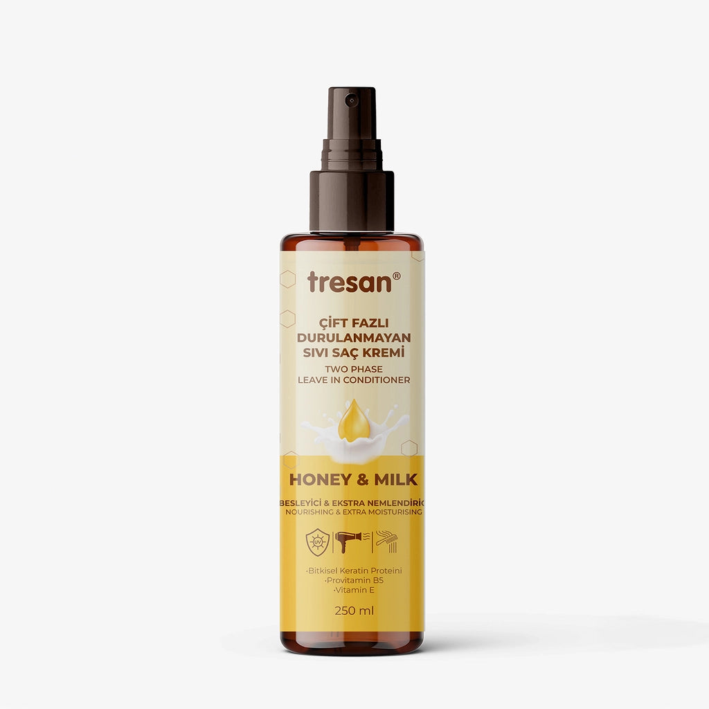 Tresan Honey & Milk Nourishing Extra Moisturizing Dual-Phase Leave-In Liquid Hair Conditioner 250 ml