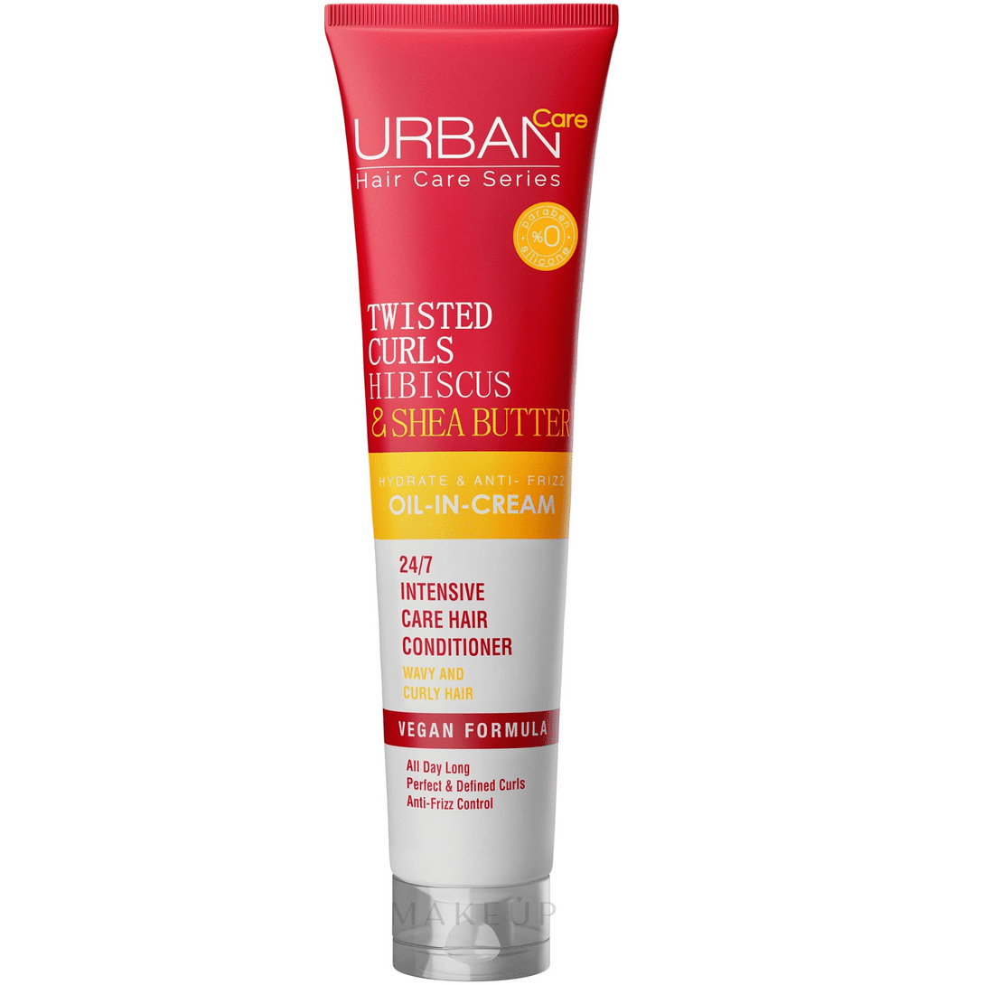 Urban Care Twisted Curls Hibiscus & Shea Butter Curl Defining Leave-In Conditioner 175 ml