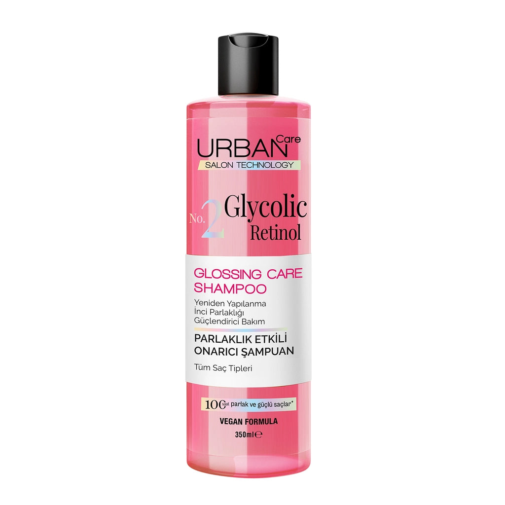Urban Care No.2 Glycolic Retinol Parlaklık Etkili Onarıcı Saç Bakım Şampuanı 350 ml