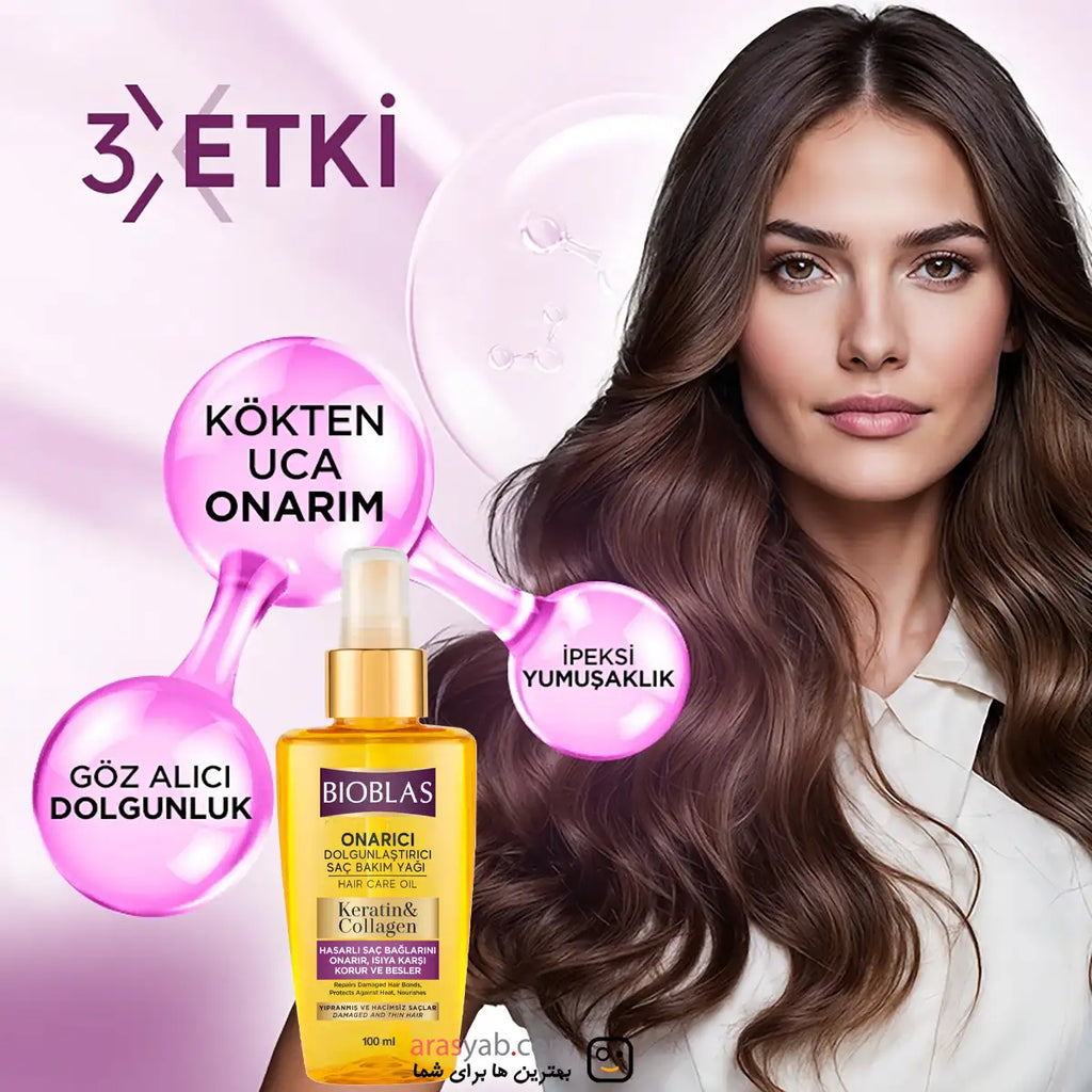 Bioblas Hair Care Oil Keratin & Collagen 100 ml