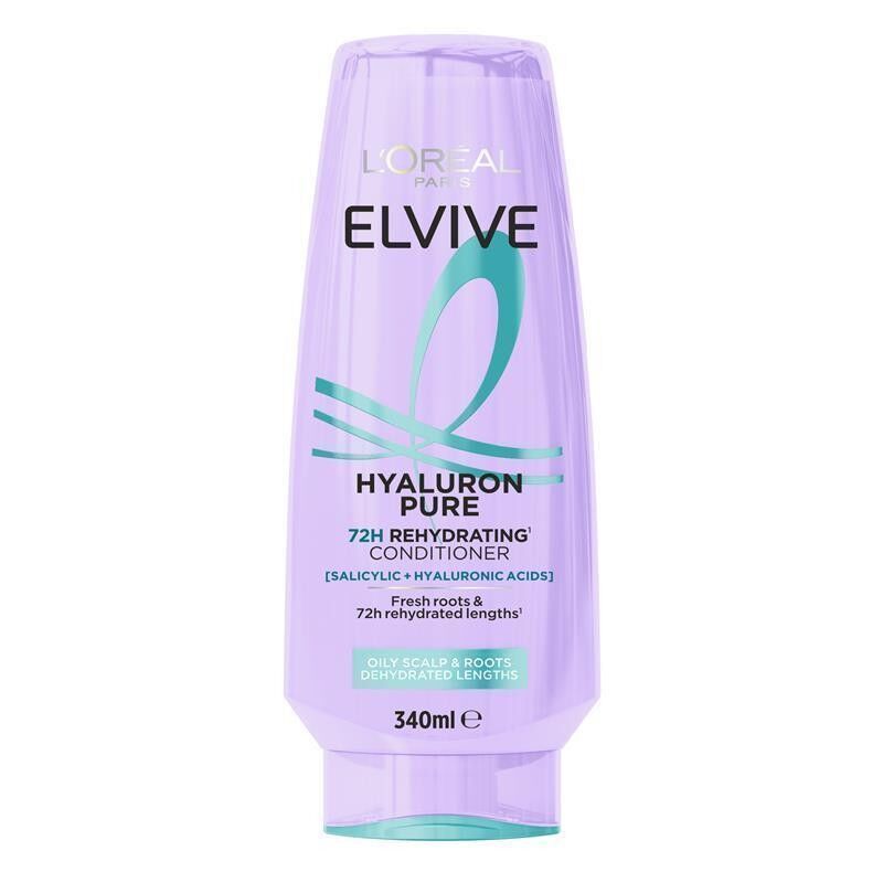Loreal Paris Elseve Hydra Hyaluronic Pure Anti-Oily Moisturizing Hair Cream with Salicylic Acid