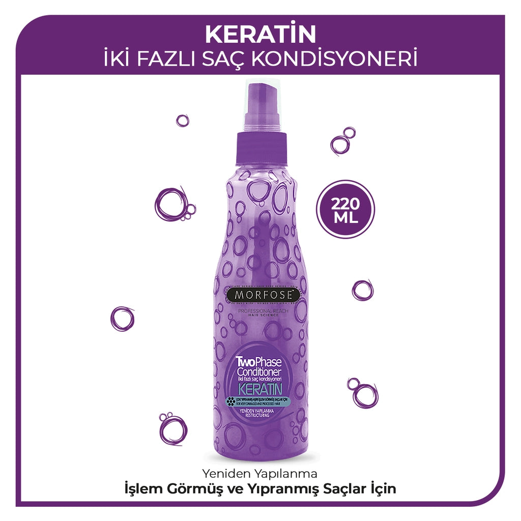Morfose Keratin Dual-Phase Hair Dryer Spray 220 ml