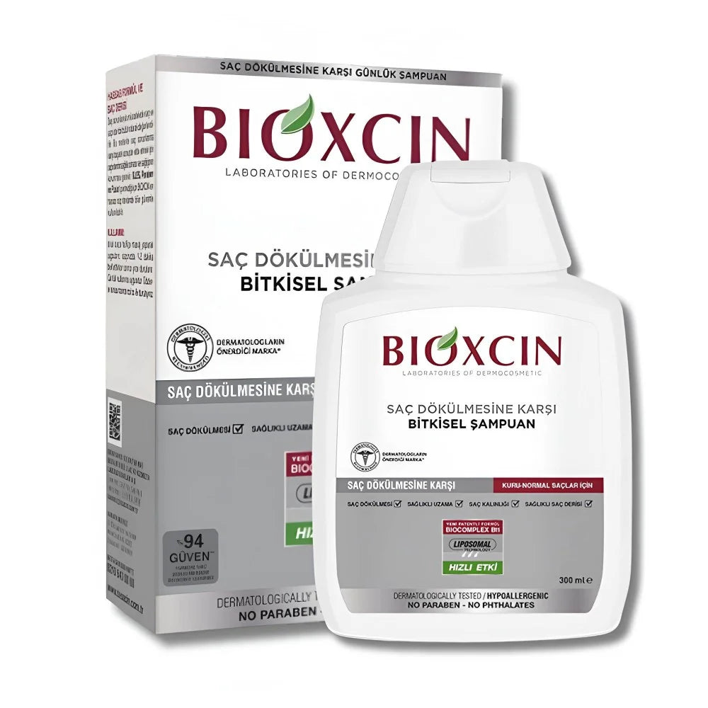 Bioxcin Herbal Classic Anti-Hair Loss Shampoo for Dry and Normal Hair 300 ml