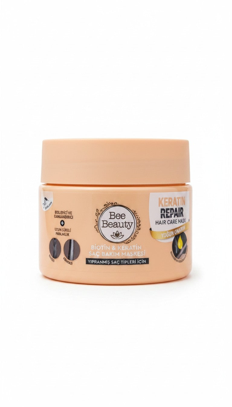 Bee Beauty Biotin & Keratin Hair Care Mask 300 ml