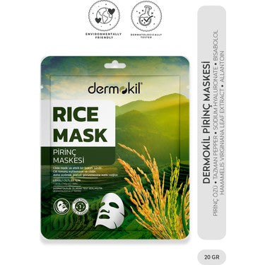 Dermokil Pirinç Maskesi 20 gr (Lekeli Ciltler İçin)