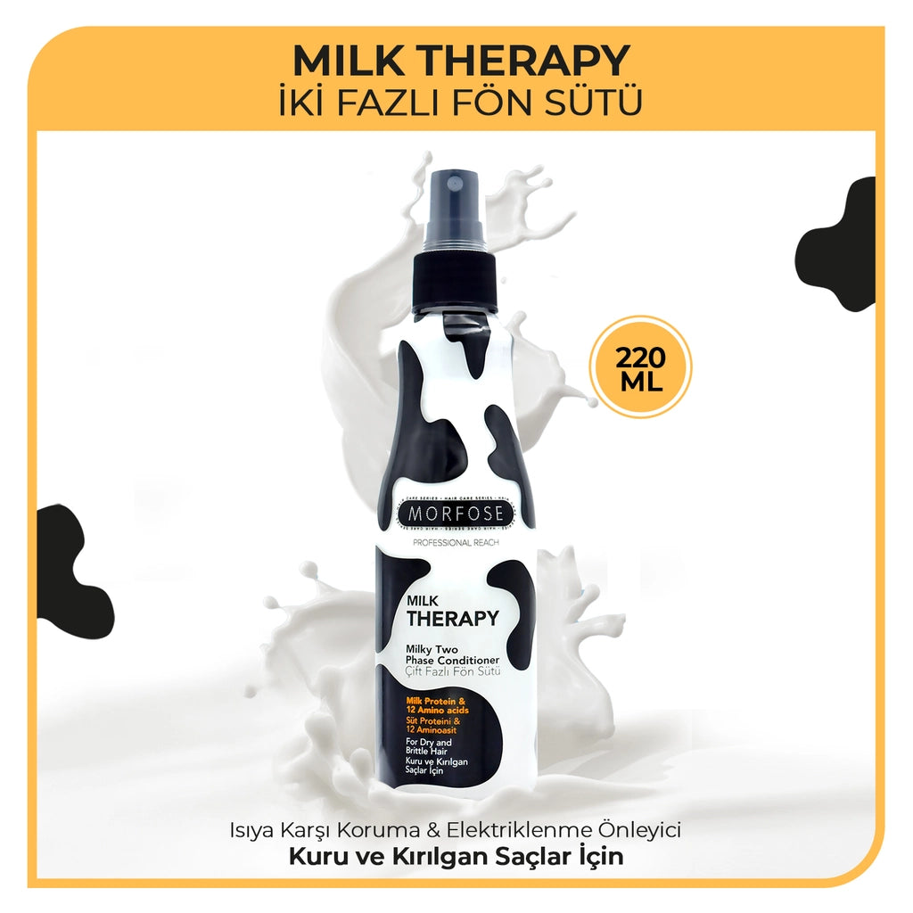 Morfose Milk Therapy Dual-Phase Hair Dryer Milk 220 ml