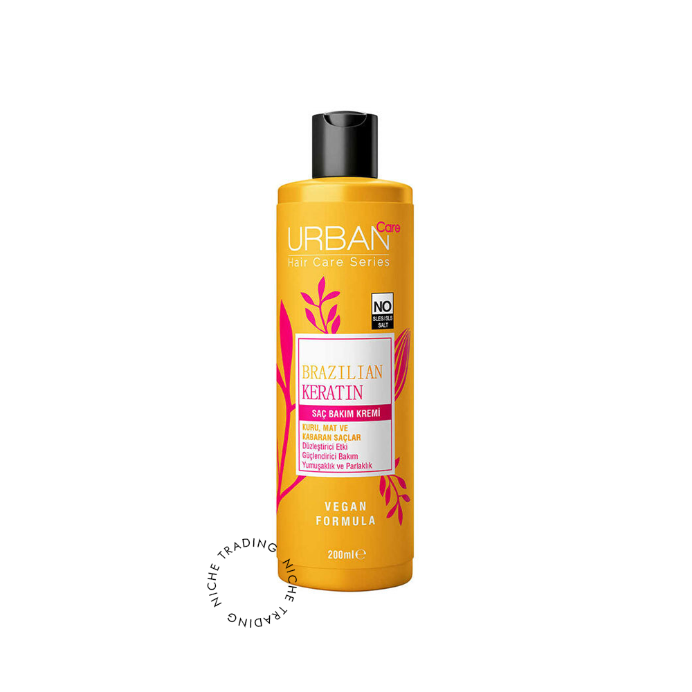 Urban Care Brazilian Keratin Straightening Effect Hair Conditioner 200 ml