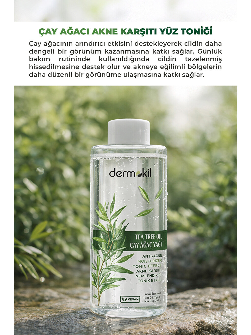 Dermokil Anti-Acne Tea Tree Oil Toner 200 ml
