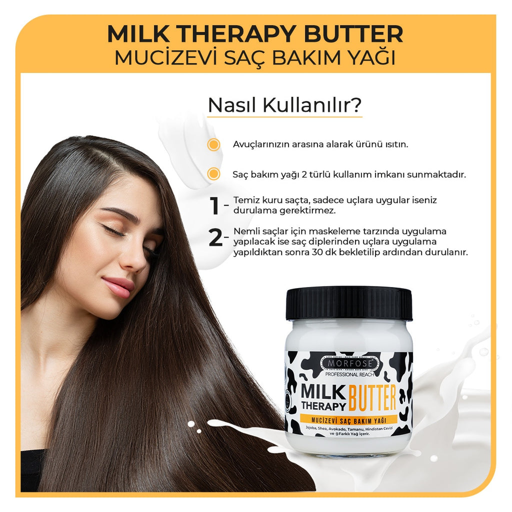Morfose Milk Therapy Butter Miracle Hair Care Oil 200 ml