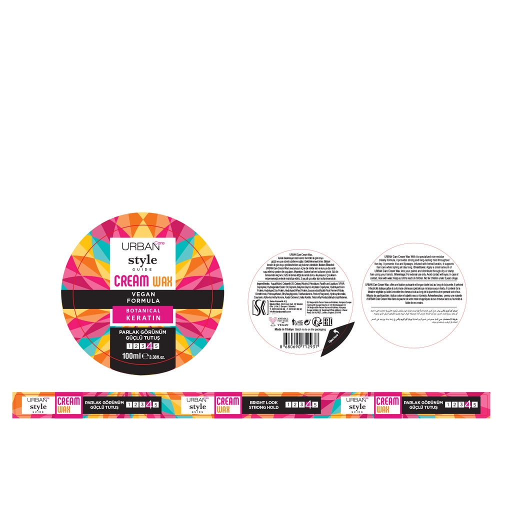 Urban Care Style Guide Cream Wax 100 ml