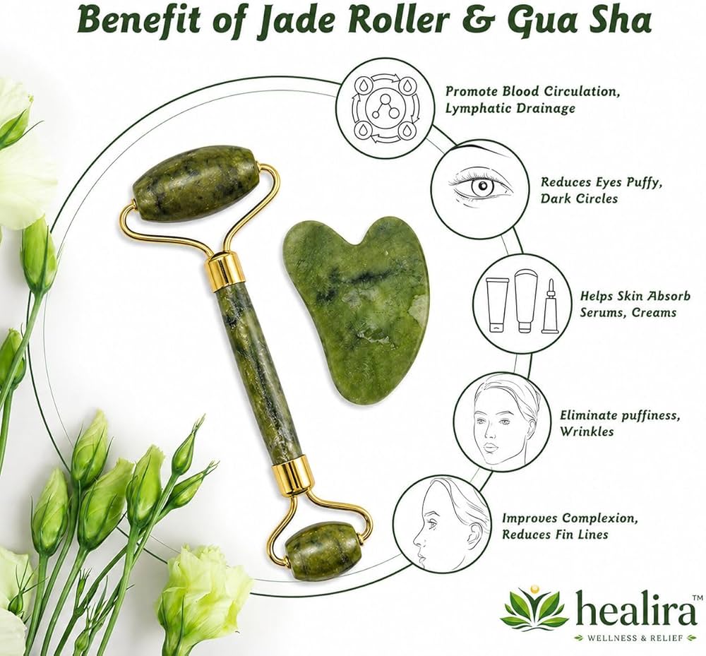 Glow Lift Jade Stone Massage Set