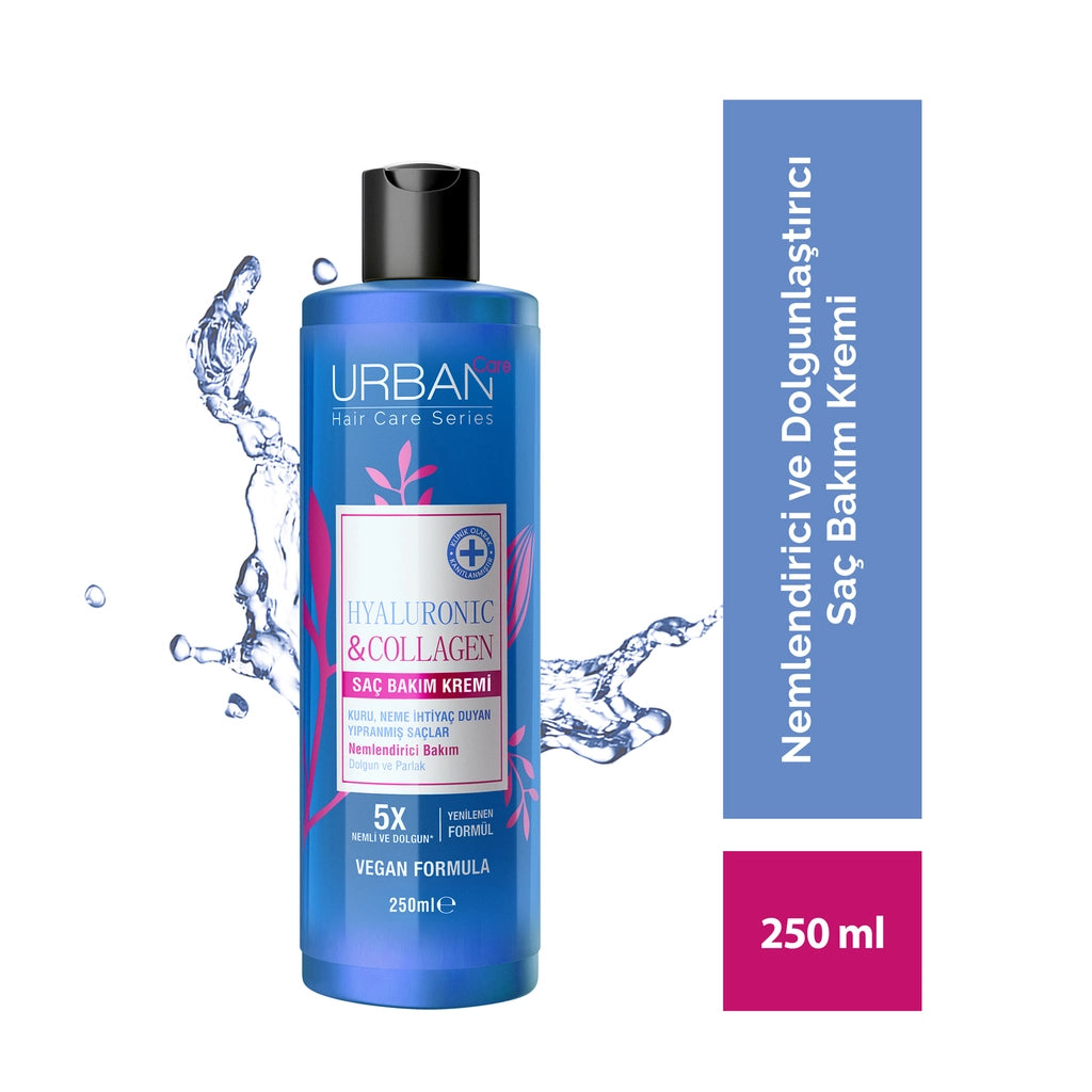 Urban Care Hyaluronic & Collagen Moisturizing and Volumizing Hair Conditioner 250 ml
