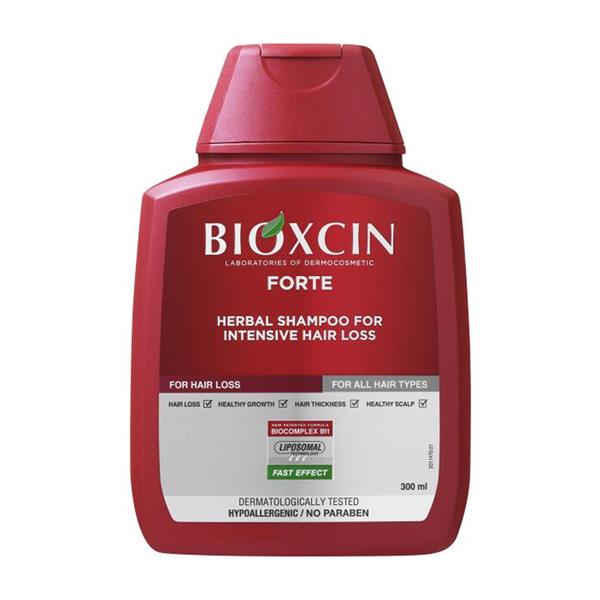 Bioxcin Forte Herbal Anti-Hair Loss Shampoo for All Hair Types 300 ml