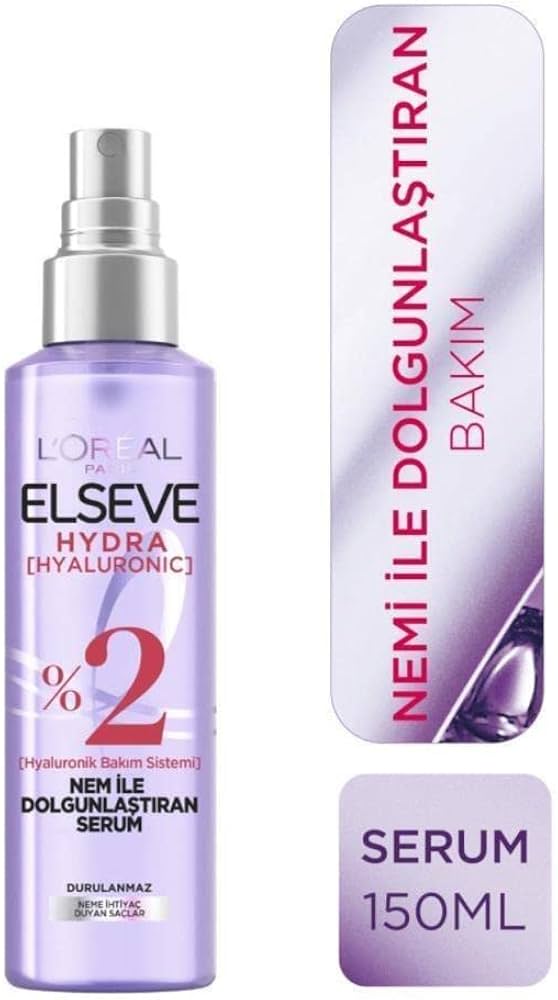 Loreal Paris Elseve Hydra Hyaluronic Moisture Plumping Serum 150 ml