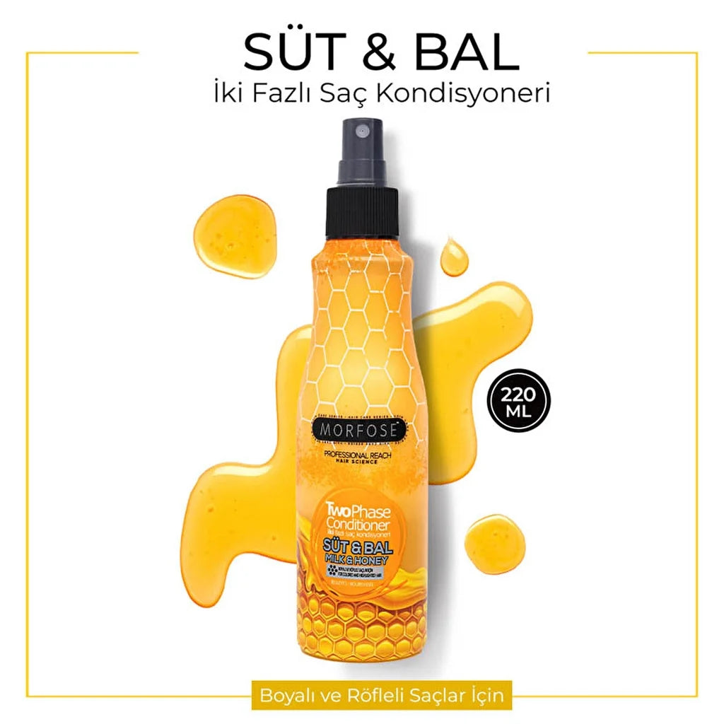 Morfose Milk Honey Dual Phase Hair Spray 220 ml