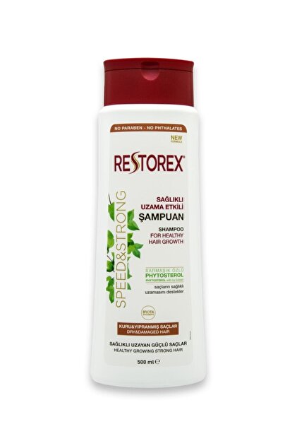 Restorex Hair Growth Effect Shampoo for Dry and Damaged Hair 500 ml