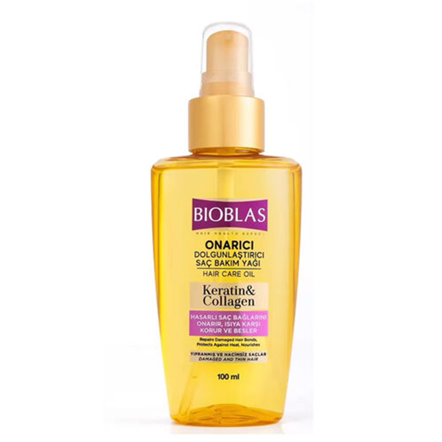 Bioblas Hair Care Oil Keratin & Collagen 100 ml