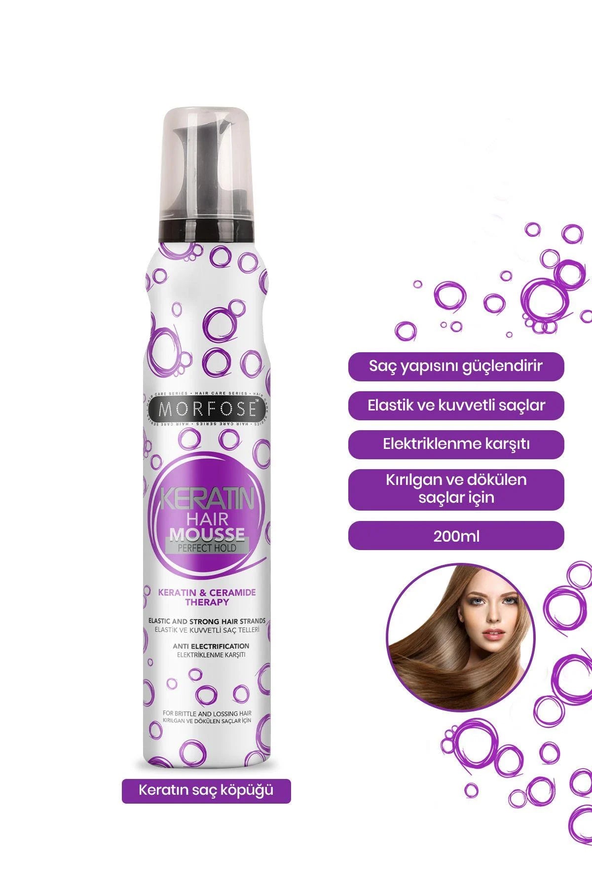 Morfose Keratin Hair Mousse