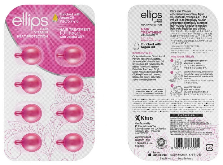 Ellips Treatment Nourishing Hair Vitamin 6-Pack Blister
