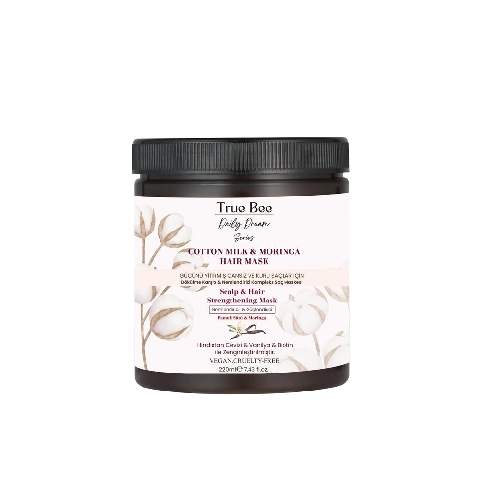 True Bee Cotton Milk & Moringa Complex Hair Mask 220 ml