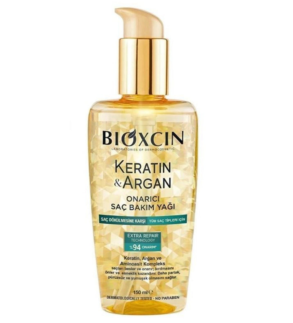 Bioxcin Keratin & Argan Repairing Hair Care Oil 150 ml