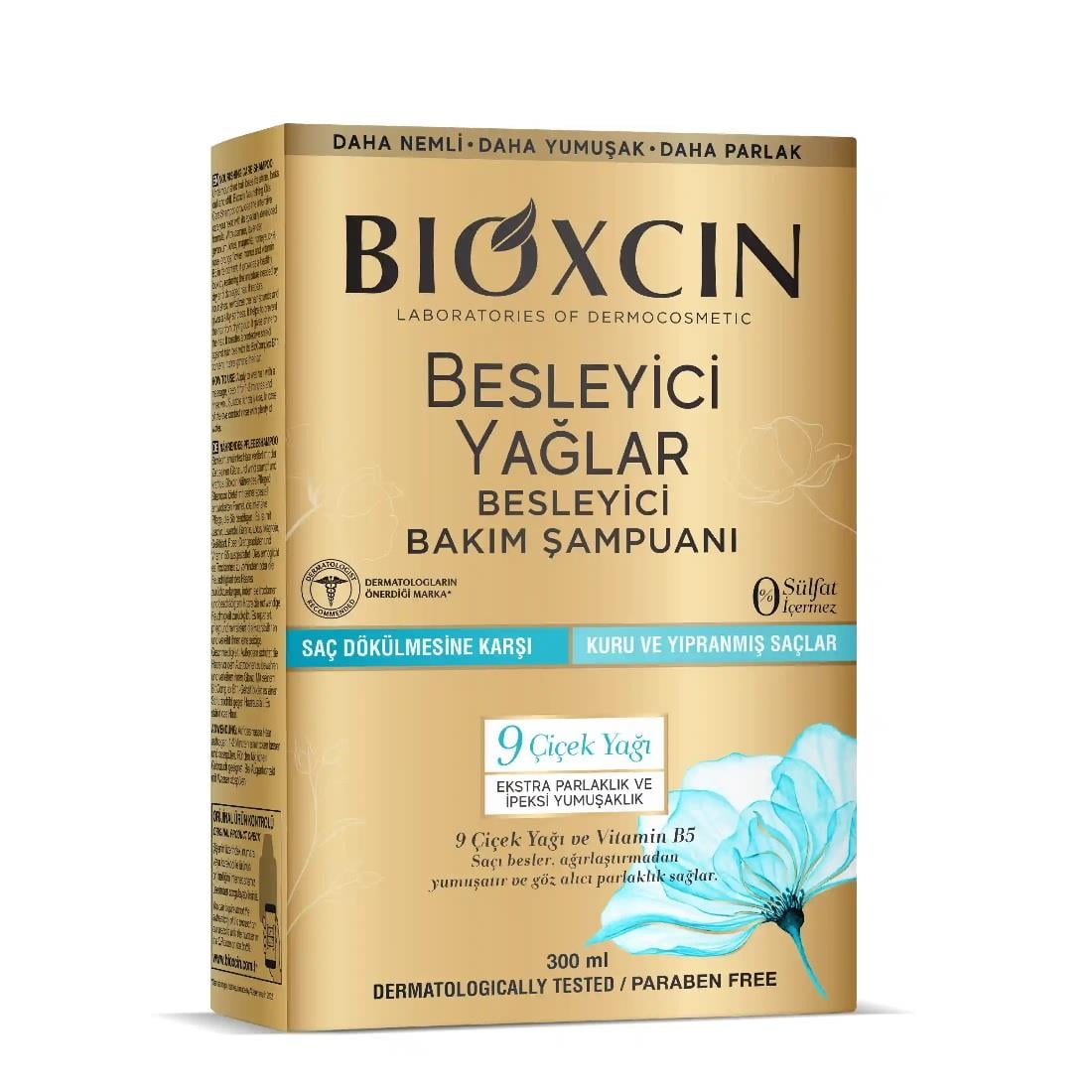 Bioxcin Nourishing Oils Hair Care Shampoo 300 ml