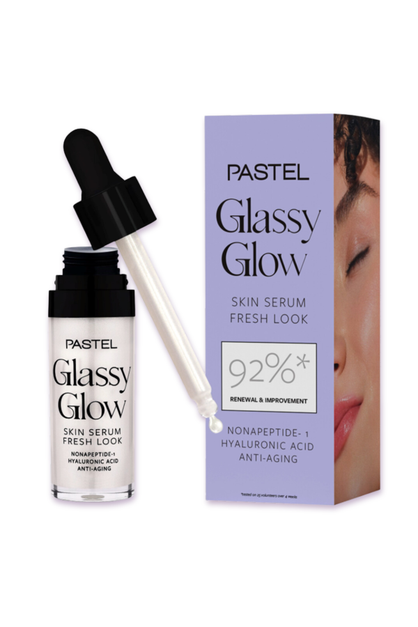 Pastel Makeup To Skincare Glassy Glow Skin Serum