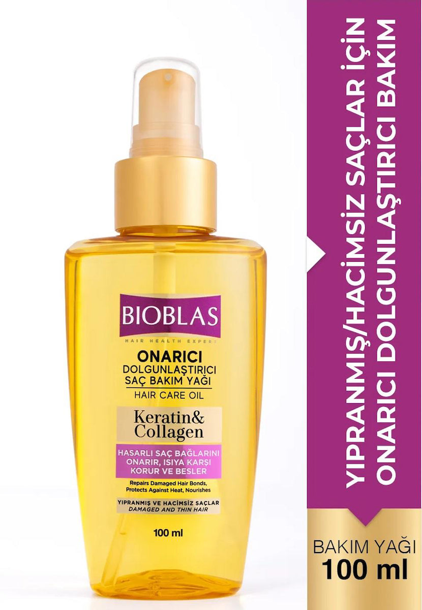 Bioblas Hair Care Oil Keratin & Collagen 100 ml