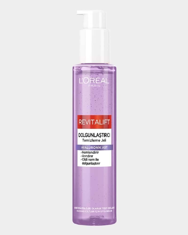Loreal Paris Revitalift Dolgunlaştırıcı Temizleme Jeli 150 ml (Hyaluronik Asit)