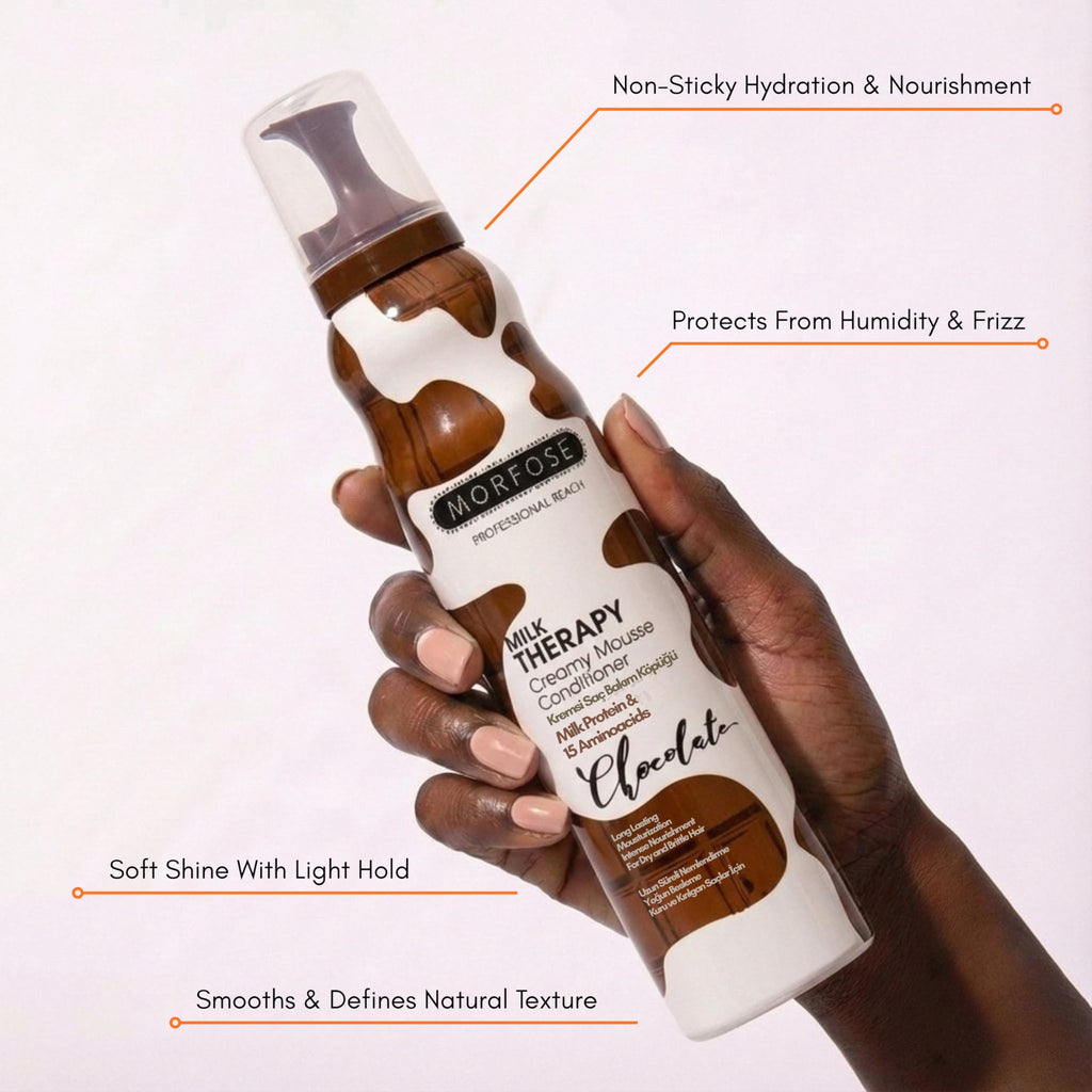 Morfose Milk Therapy Chocolate Hair Mousse