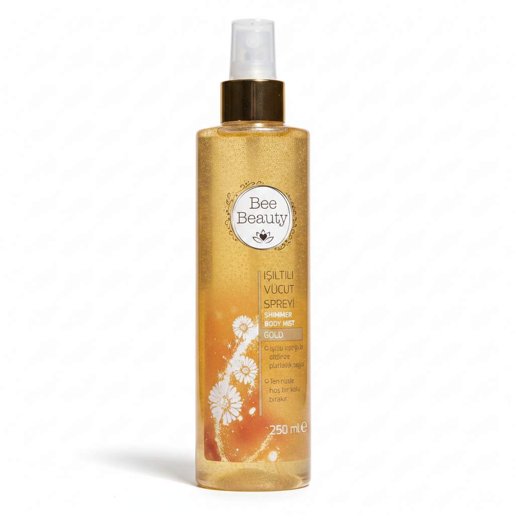 Bee Beauty Gold Shimmering Body Spray 250 ml
