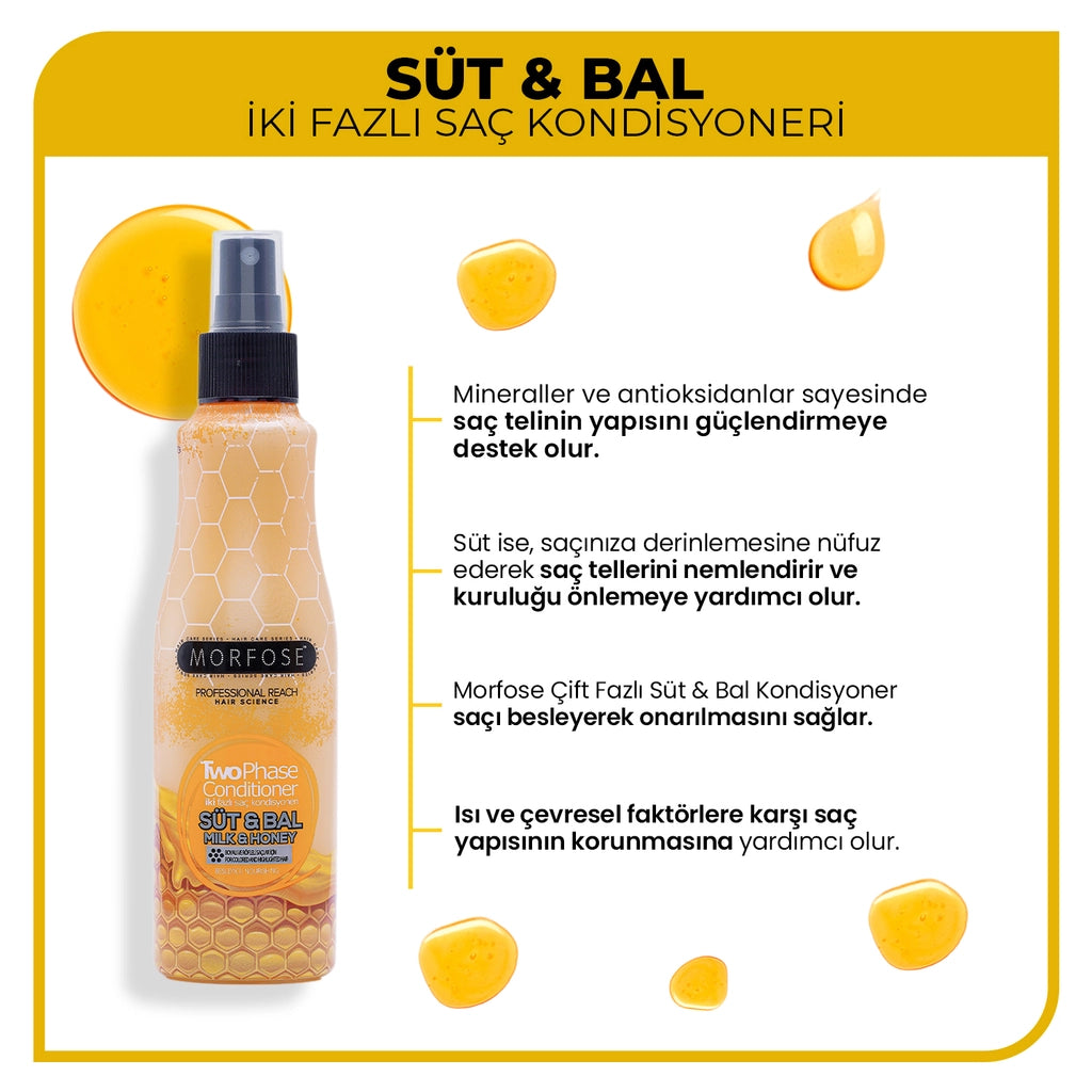 Morfose Milk Honey Dual Phase Hair Spray 220 ml