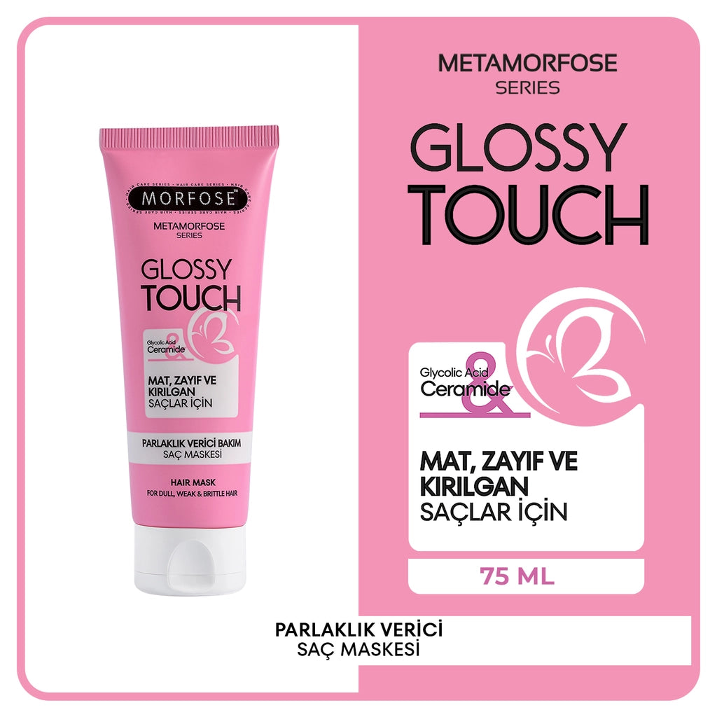 Morfose Metamorfose Glossy Touch Parlaklık Verici Bakım Saç Maskesi 75 ml