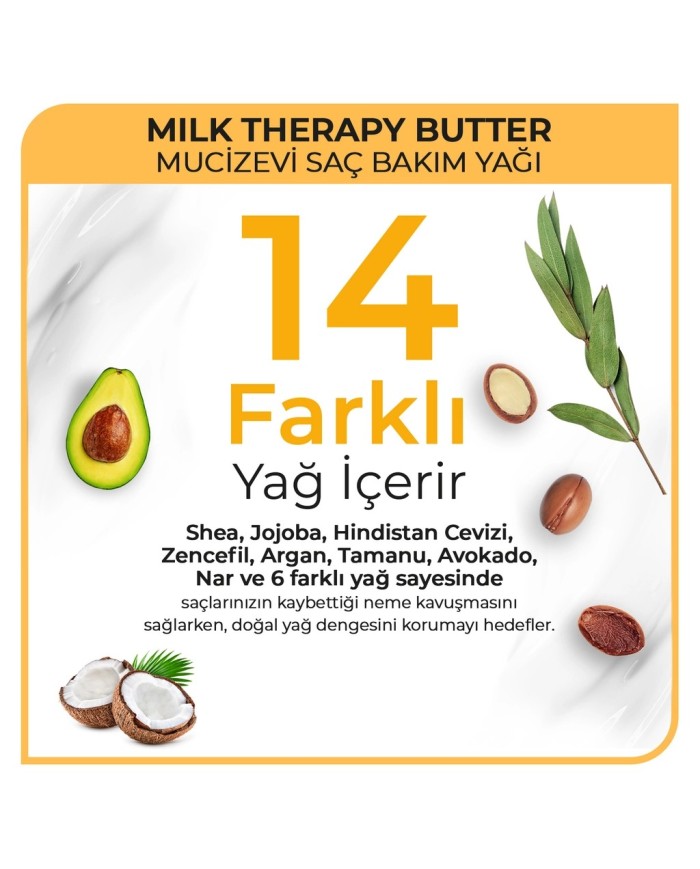 Morfose Milk Therapy Butter Miracle Hair Care Oil 200 ml