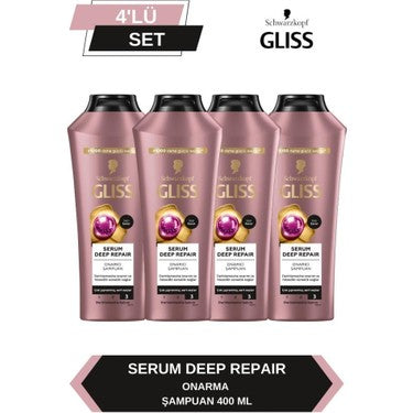 Gliss Serum Deep Repair Shampoo 400 ml