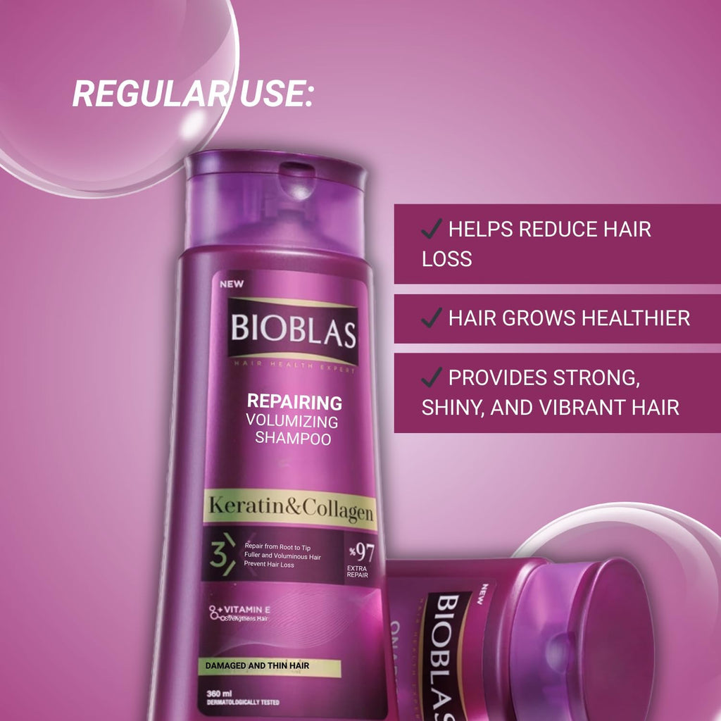 Bioblas Collagen + Keratin Shampoo 360 ml